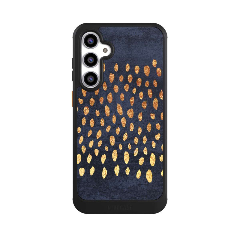 Galaxy S23 FE NIVOcore Muster Gold und Marine