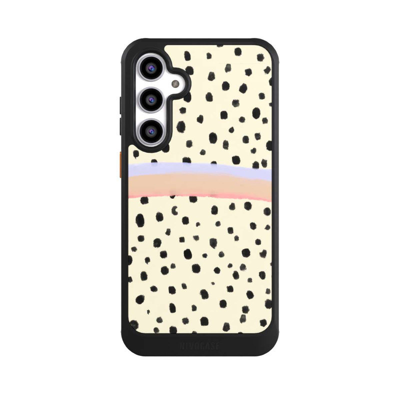 Galaxy S23 FE NIVOcore Verrücktes Leben Kunst Pastell