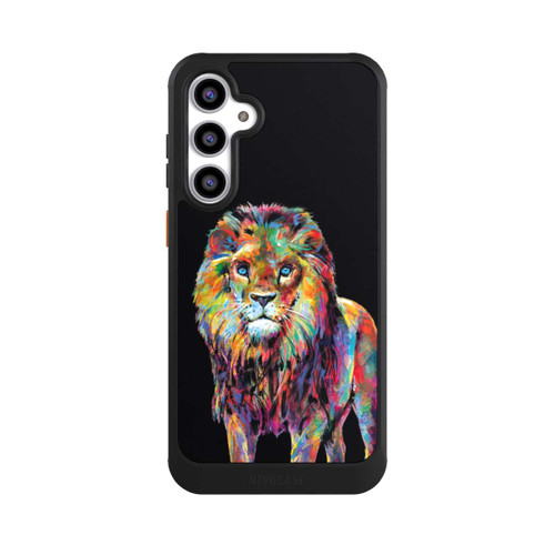 Samsung Galaxy S23 FE NIVOcore Löwe Bunte Kunst von P.D. Moreno