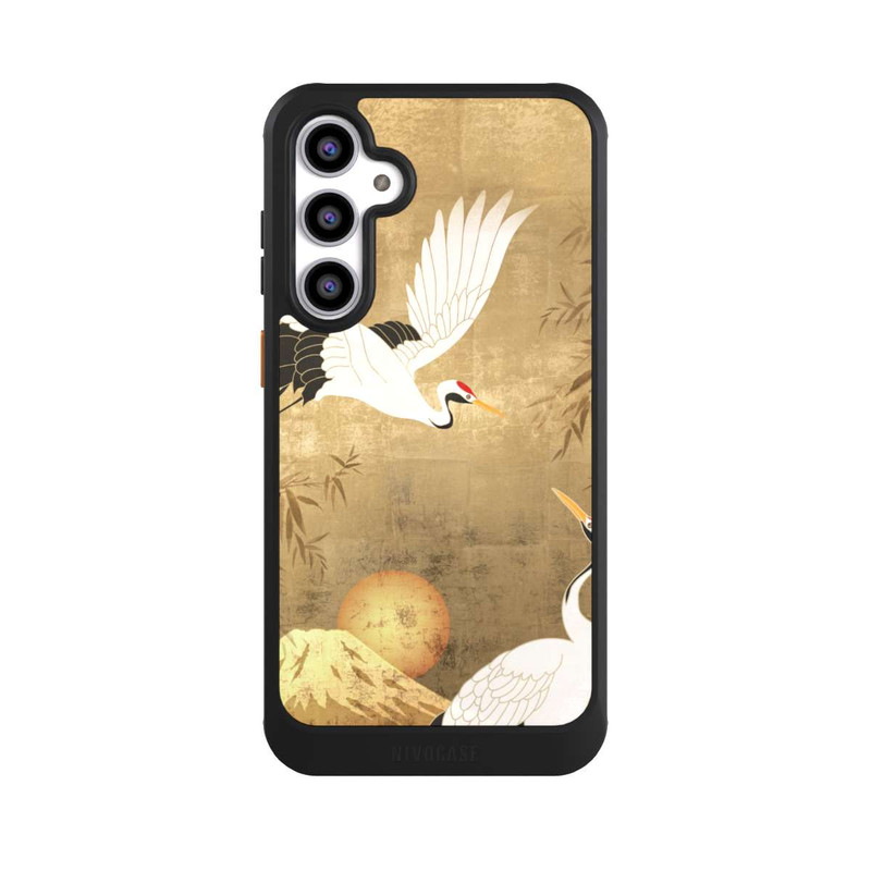 Galaxy S23 FE NIVOcore Kraniche Gold Japan 1