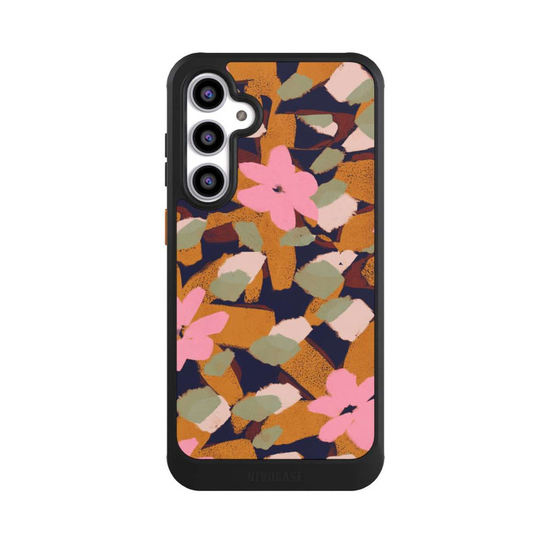 Galaxy S23 FE NIVOcore Pattern Fleurs Roses