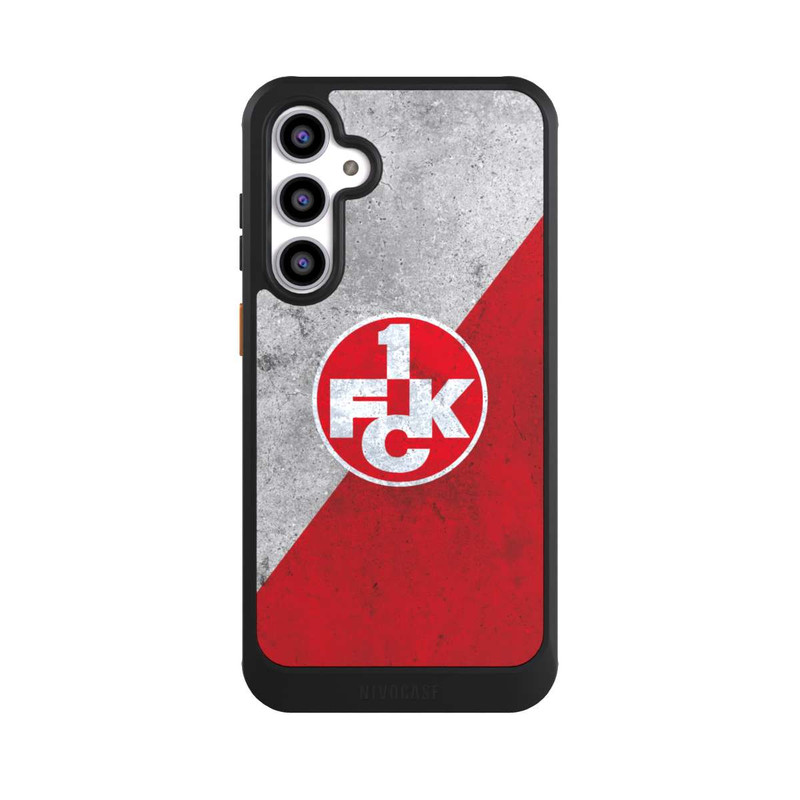 Galaxy S23 FE NIVOcore 1.FC Kaiserslautern-Beton Logo red