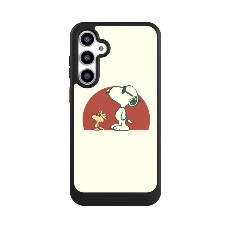 Galaxy S23 FE NIVOcore Snoopy Woodstock weit draußen