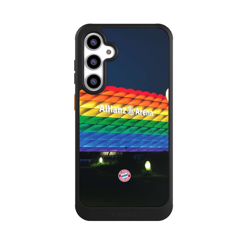 Galaxy S23 FE NIVOcore Allianz Arena Arc-en-ciel