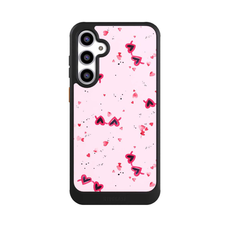 Galaxy S23 FE NIVOcore Lunettes de soleil Saint Valentin Coeurs