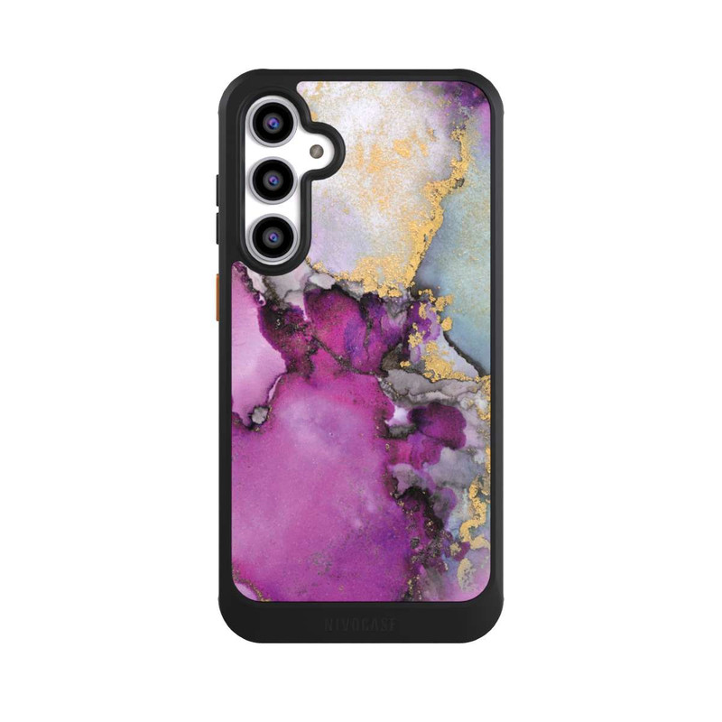 Galaxy S23 FE NIVOcore Alcohol Ink Art Pink