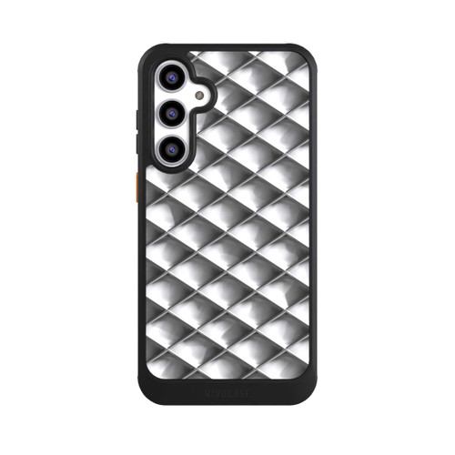 Samsung Galaxy S23 FE NIVOcore Glamour Silver Squares
