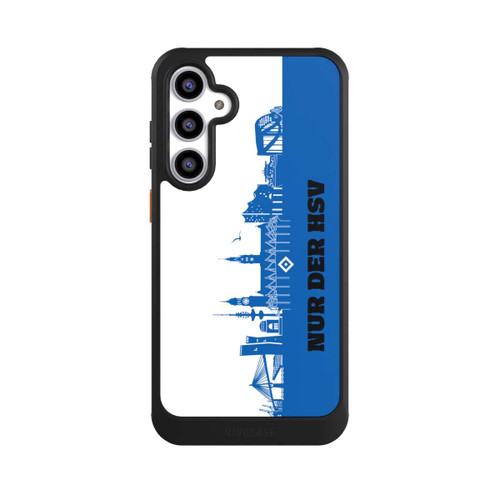 Samsung Galaxy S23 FE NIVOcore HSV Skyline Blau Weiß