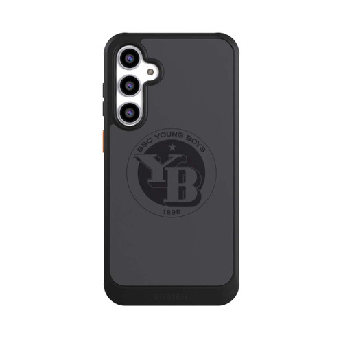 Samsung Galaxy S23 FE NIVOcore BSC YB Logo Grau
