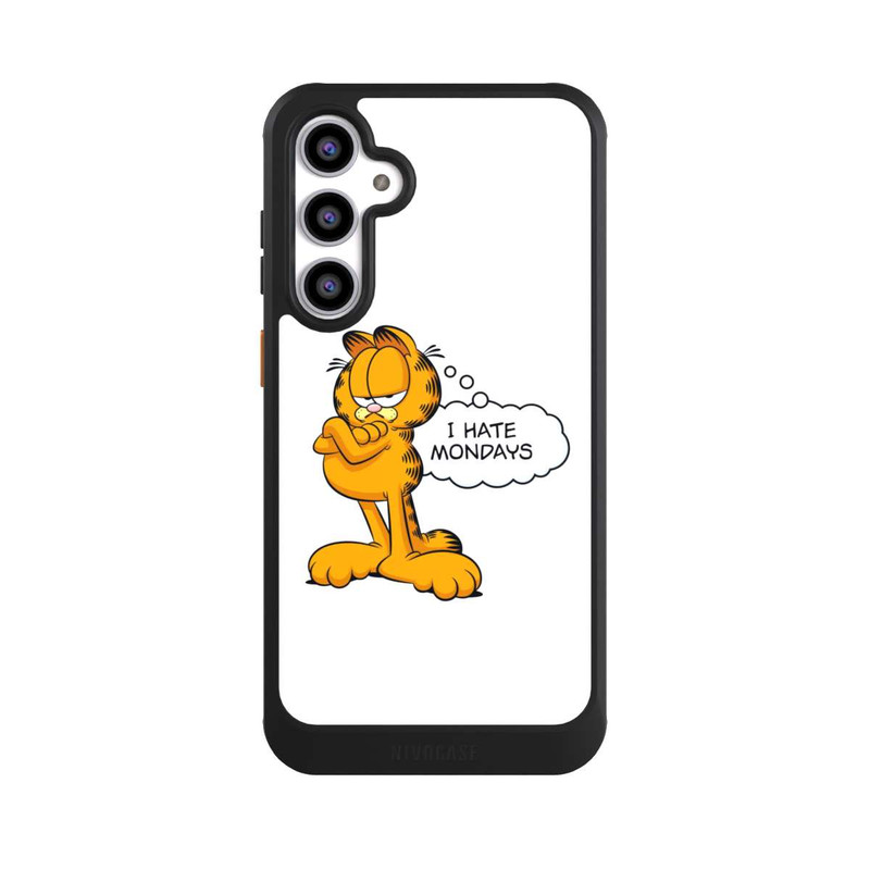 Galaxy S23 FE NIVOcore Garfield I Hate Mondays Weiß