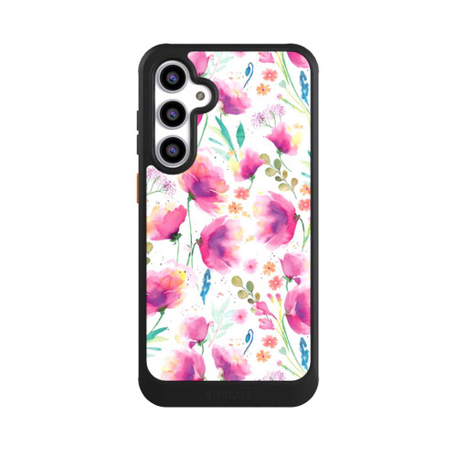 Samsung Galaxy S23 FE NIVOcore Abstrakte Mohnblumen aquarell