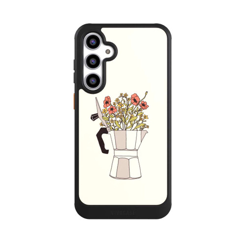 Samsung Galaxy S23 FE NIVOcore Moka Blumen