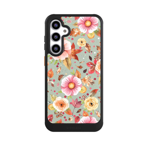 Samsung Galaxy S23 FE NIVOcore Herbstblumen Weiches Grün