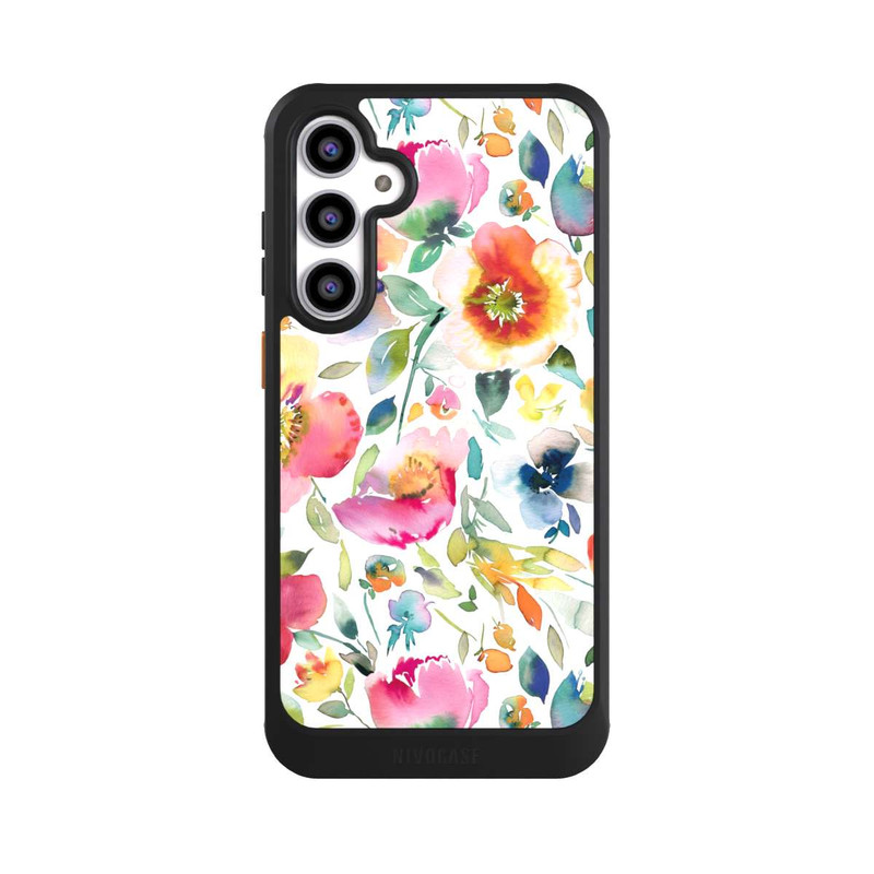 Galaxy S23 FE NIVOcore Psychedelic Poppies Multicolor
