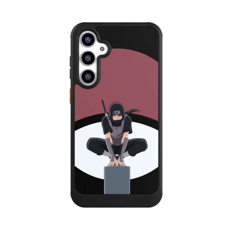 Galaxy S23 FE NIVOcore Itachi Uchiha Symbol schwarz