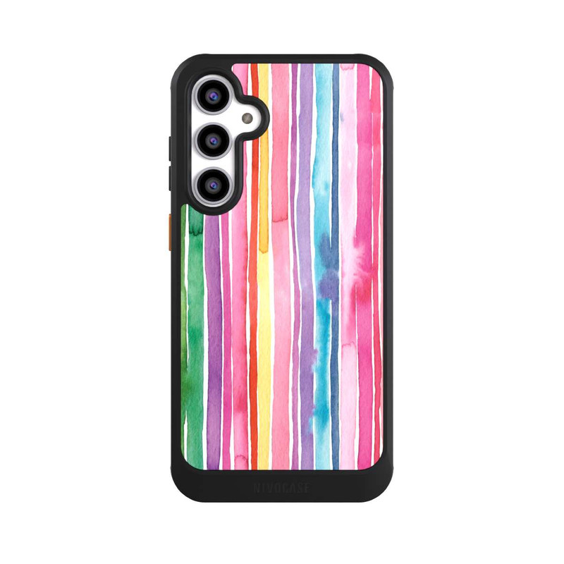 Galaxy S23 FE NIVOcore Camouflage Regenbogenstreifen