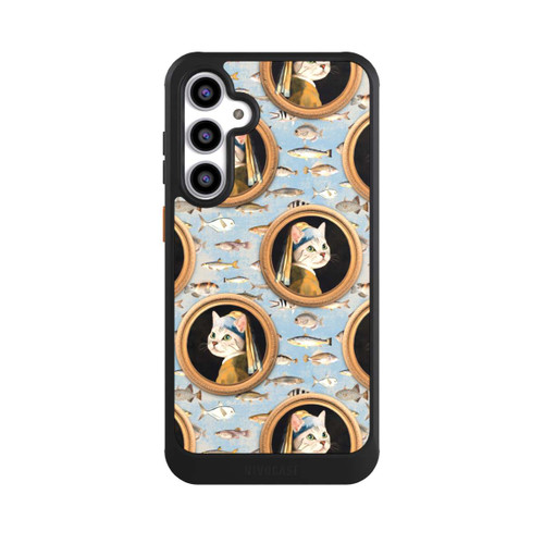 Samsung Galaxy S23 FE NIVOcore Katzen Muster
