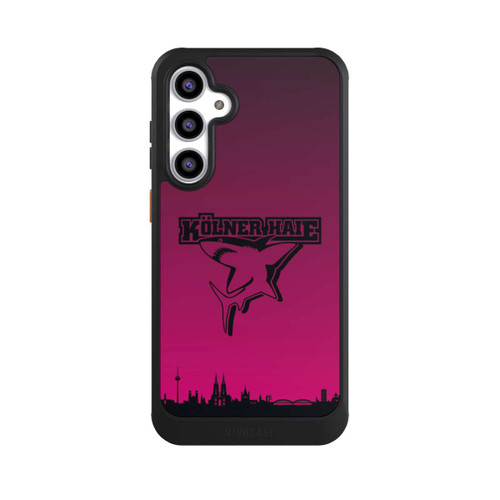 Samsung Galaxy S23 FE NIVOcore Kölner Haie Skyline Pink