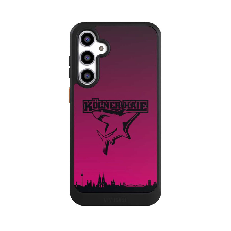 Galaxy S23 FE NIVOcore Kölner Haie Skyline Pink