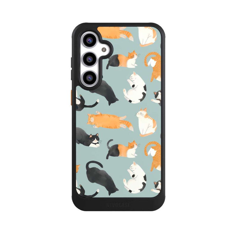 Galaxy S23 FE NIVOcore Cats Pattern