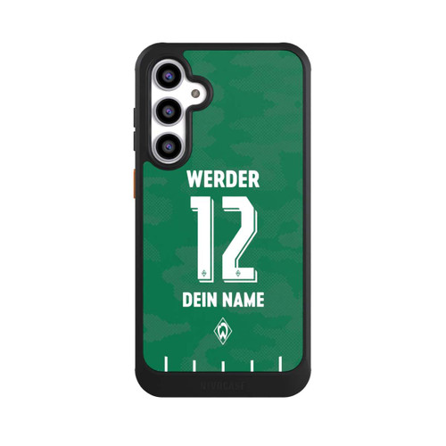 Samsung Galaxy S23 FE NIVOcore Werder Bremen Trikot Personalisierbar 25-26