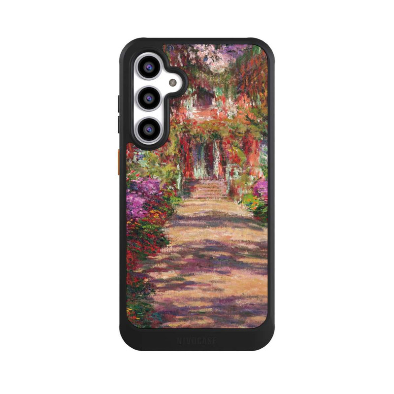 Galaxy S23 FE NIVOcore Eine Allee in Monets Garten in Giverny by Claude Monet
