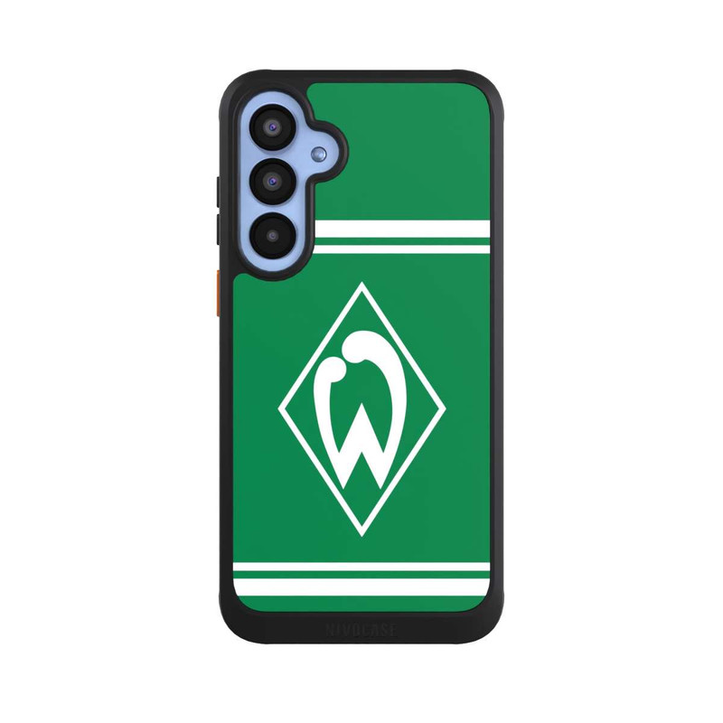 Galaxy A55 5G NIVOcore Werder Stripes Green