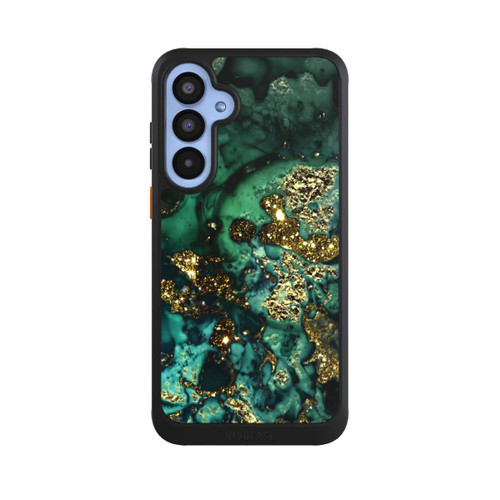 Samsung Galaxy A55 5G NIVOcore Cyan Glitzer Marmorlook