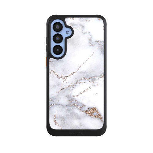 Samsung Galaxy A55 5G NIVOcore Silberglitzer Marmorlook