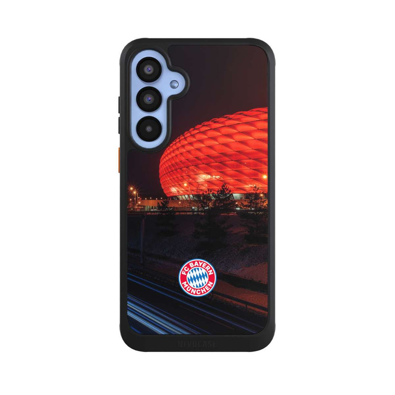 Galaxy A55 5G NIVOcore Allianz Arena bei Nacht FCB