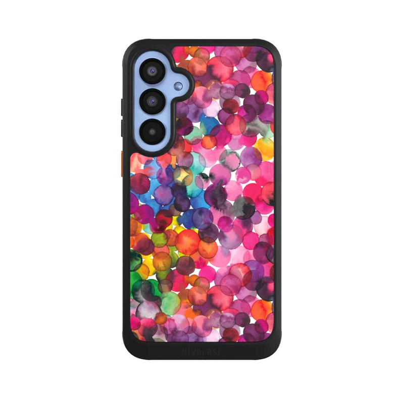 Galaxy A55 5G NIVOcore Points aquarelle superposés