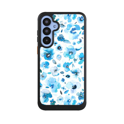 Samsung Galaxy A55 5G NIVOcore Blue Tropical Flowers