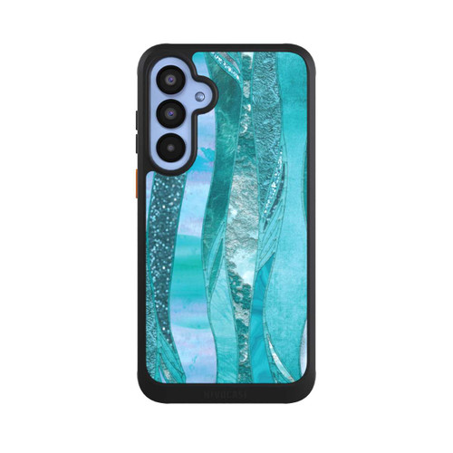 Samsung Galaxy A55 5G NIVOcore glamouröser Glitzerlook blau
