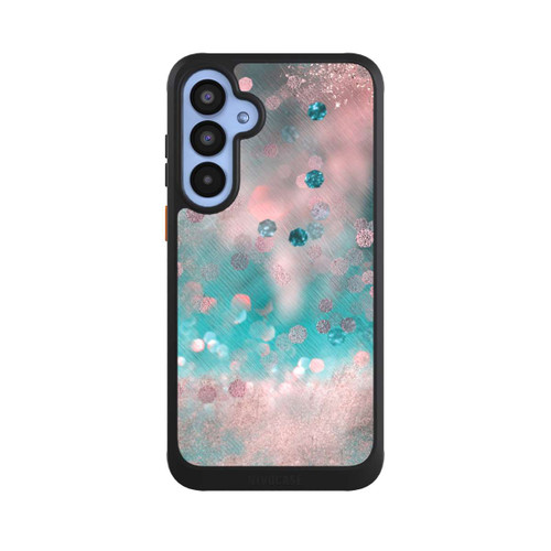 Samsung Galaxy A55 5G NIVOcore Türkis-glamouröser Glitzerlook