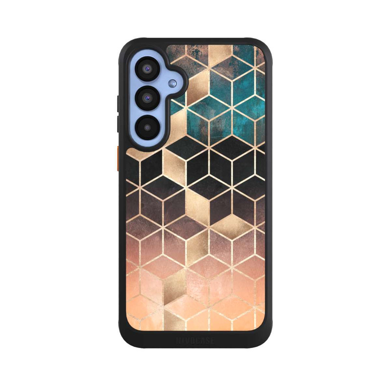 Galaxy A55 5G NIVOcore Ombre Traum Würfel Gold Druck