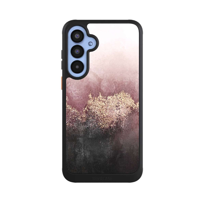 Galaxy A55 5G NIVOcore Rosa Himmelsstaub Golddruck