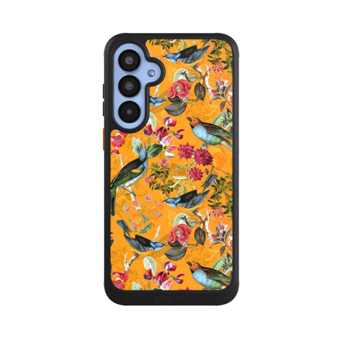 Samsung Galaxy A55 5G NIVOcore Tapete mit Vögeln und Blumen