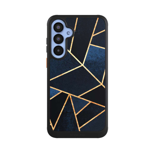 Samsung Galaxy A55 5G NIVOcore Navy Stein Golddruck