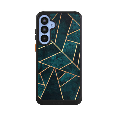 Samsung Galaxy A55 5G NIVOcore Tief Blaugrün Stein Gold Druck