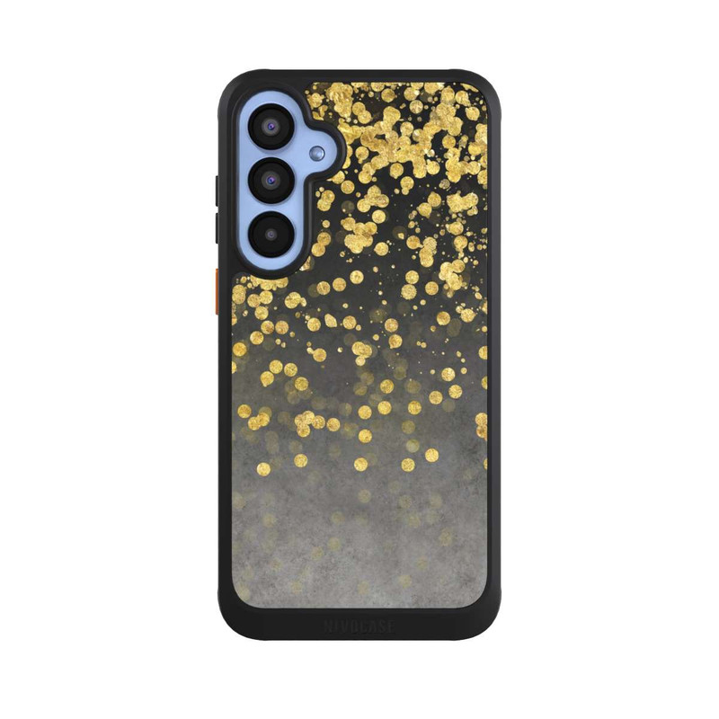 Galaxy A55 5G NIVOcore Pluie glamoureuse dorée