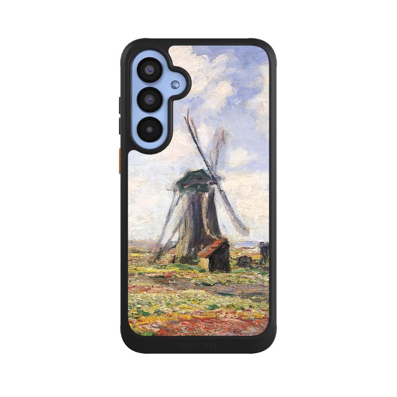 Galaxy A55 5G NIVOcore Champs de Tulipes et Moulins près de Rijnsburg - Claude Monet