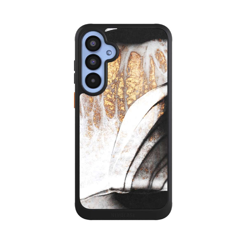 Galaxy A55 5G NIVOcore Schwarze und goldene Adern