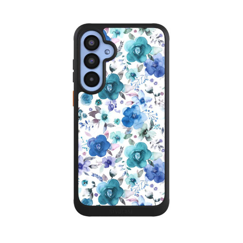 Samsung Galaxy A55 5G NIVOcore Winterblumensträuße Blau