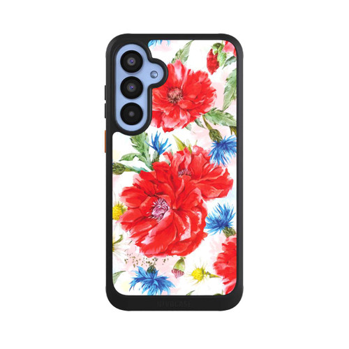 Samsung Galaxy A55 5G NIVOcore Sommerwiese Kornblumen Mohn