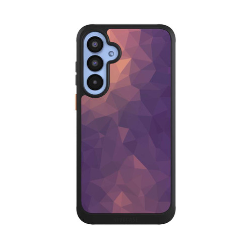 Samsung Galaxy A55 5G NIVOcore Polygonal Mosaic Rot/Violett