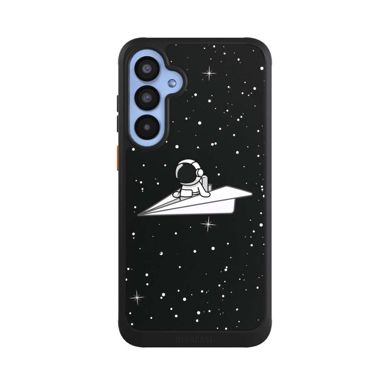 Galaxy A55 5G NIVOcore Astronaut Paper Plane Comic