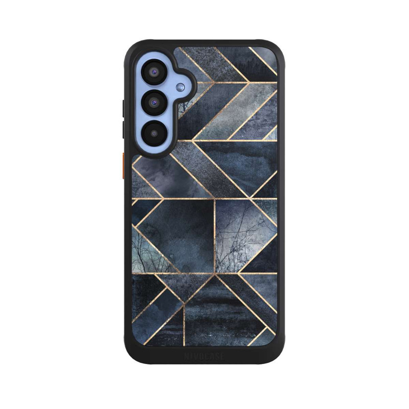 Galaxy A55 5G NIVOcore Abstraktes Natur-Dunkelblau