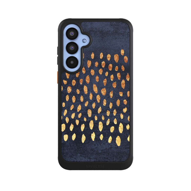 Galaxy A55 5G NIVOcore Muster Gold und Marine