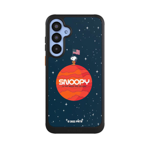Samsung Galaxy A55 5G NIVOcore Snoopy Weltraumreisender Orange
