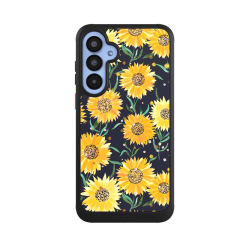 Samsung Galaxy A55 5G NIVOcore Sonnenblumen schwarz